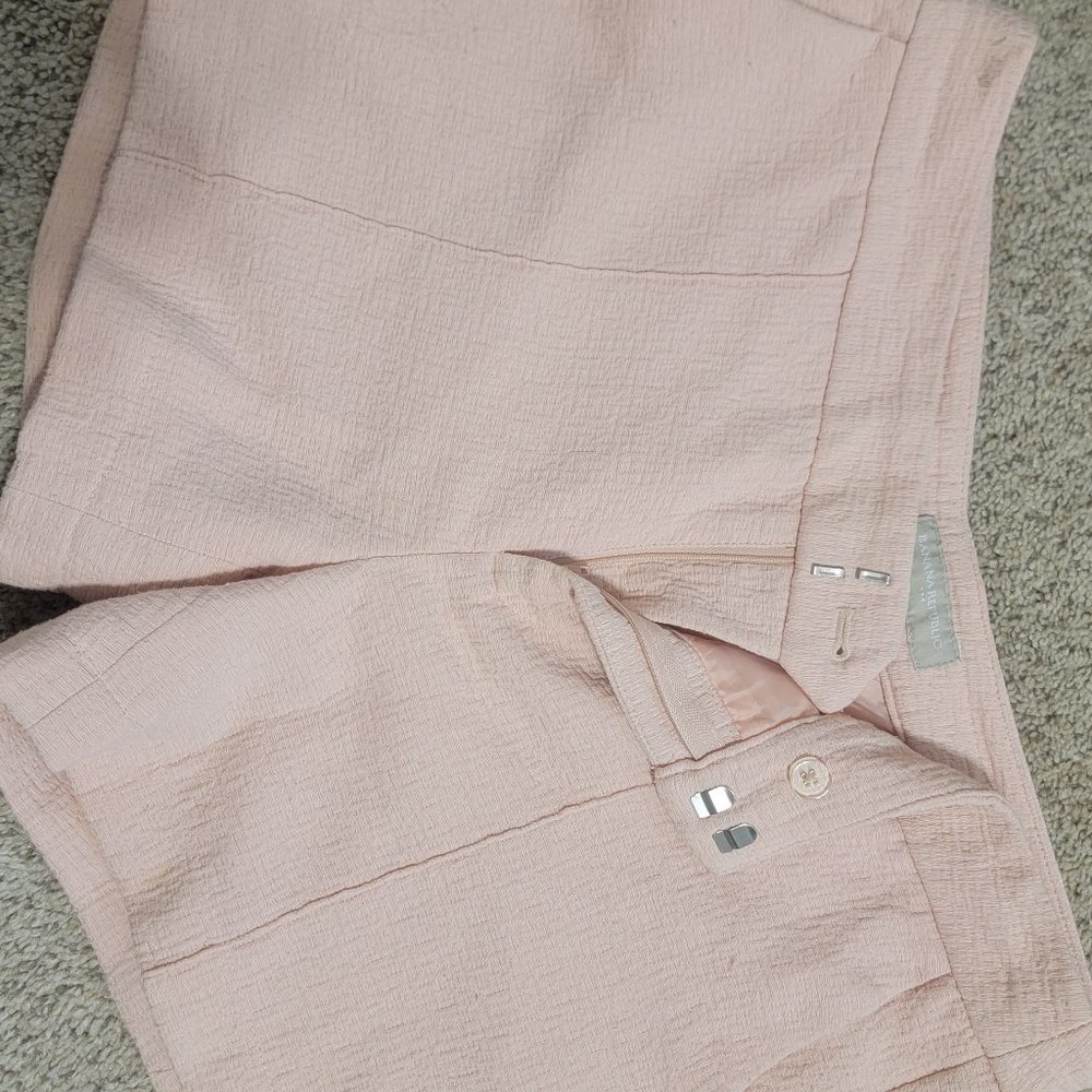 Pink banana republic shorts